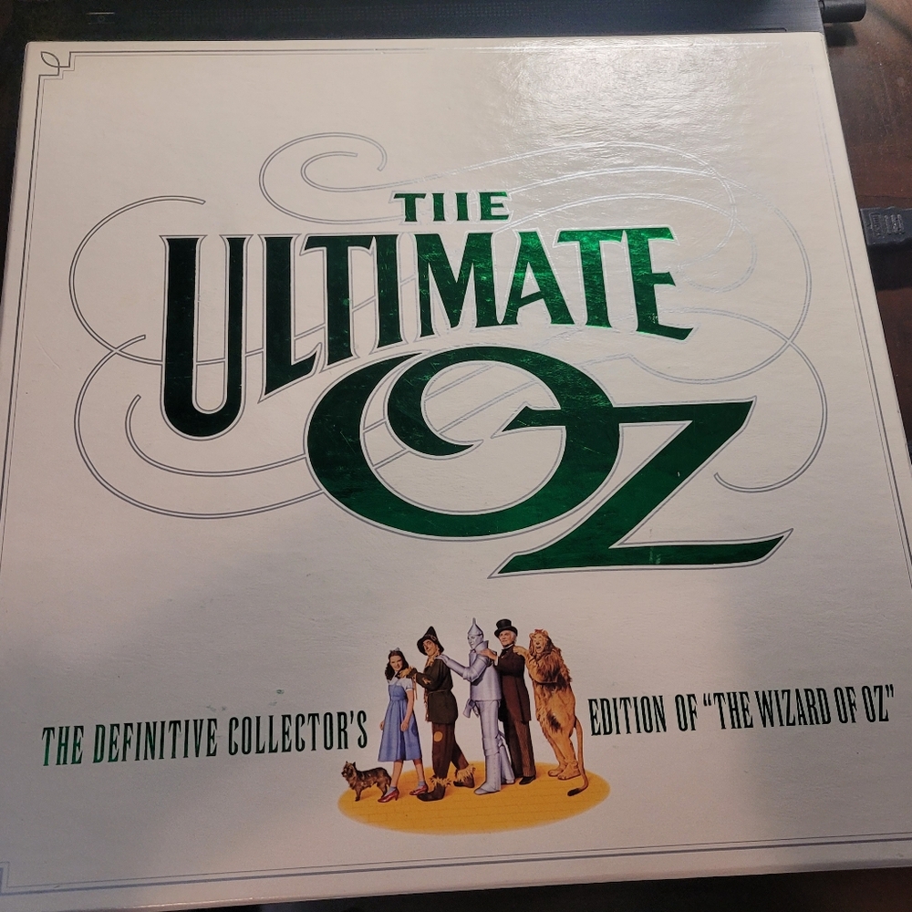 Limited edition Wizard of Oz gift set + vintage metal movie poster Judy Garland